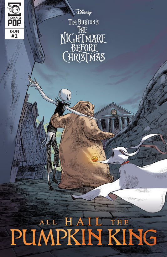 DISNEY TIM BURTONS THE NIGHTMARE BEFORE CHRISTMAS ALL HAIL THE PUMPKIN KING ISSUE #2 CVR A