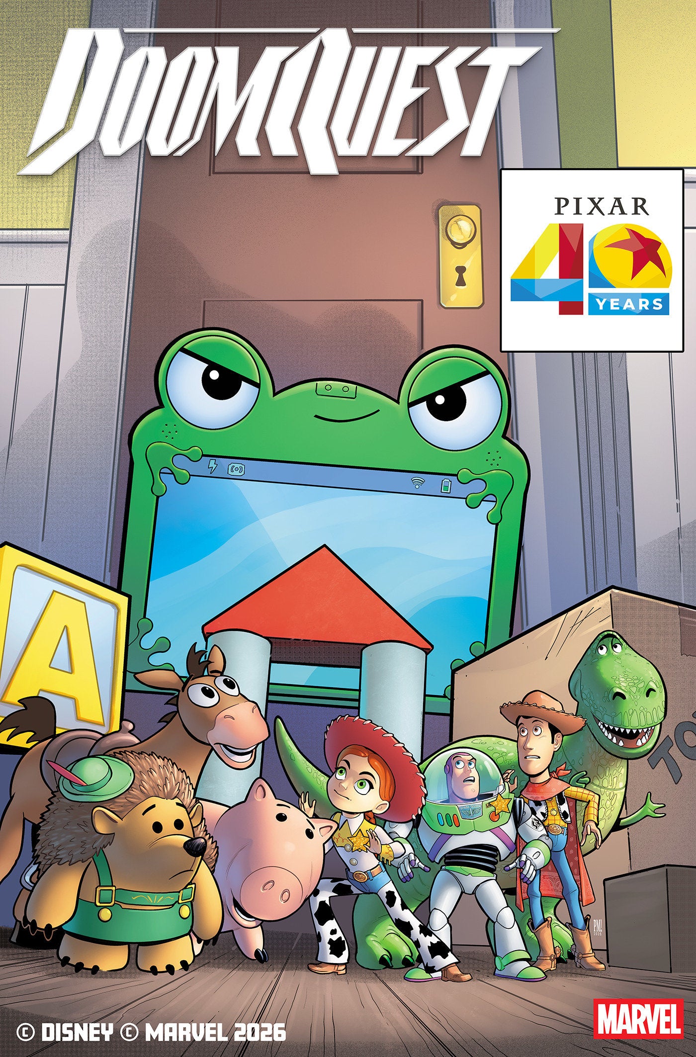 DOOMQUEST #4 PACO MEDINA PIXAR 40TH CVR E