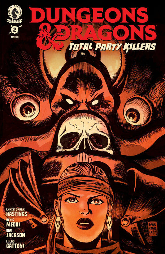 DUNGEONS AND DRAGONS TOTAL PARTY KILLERS #2 CVR B FRANCESCO FRANCAVILLA