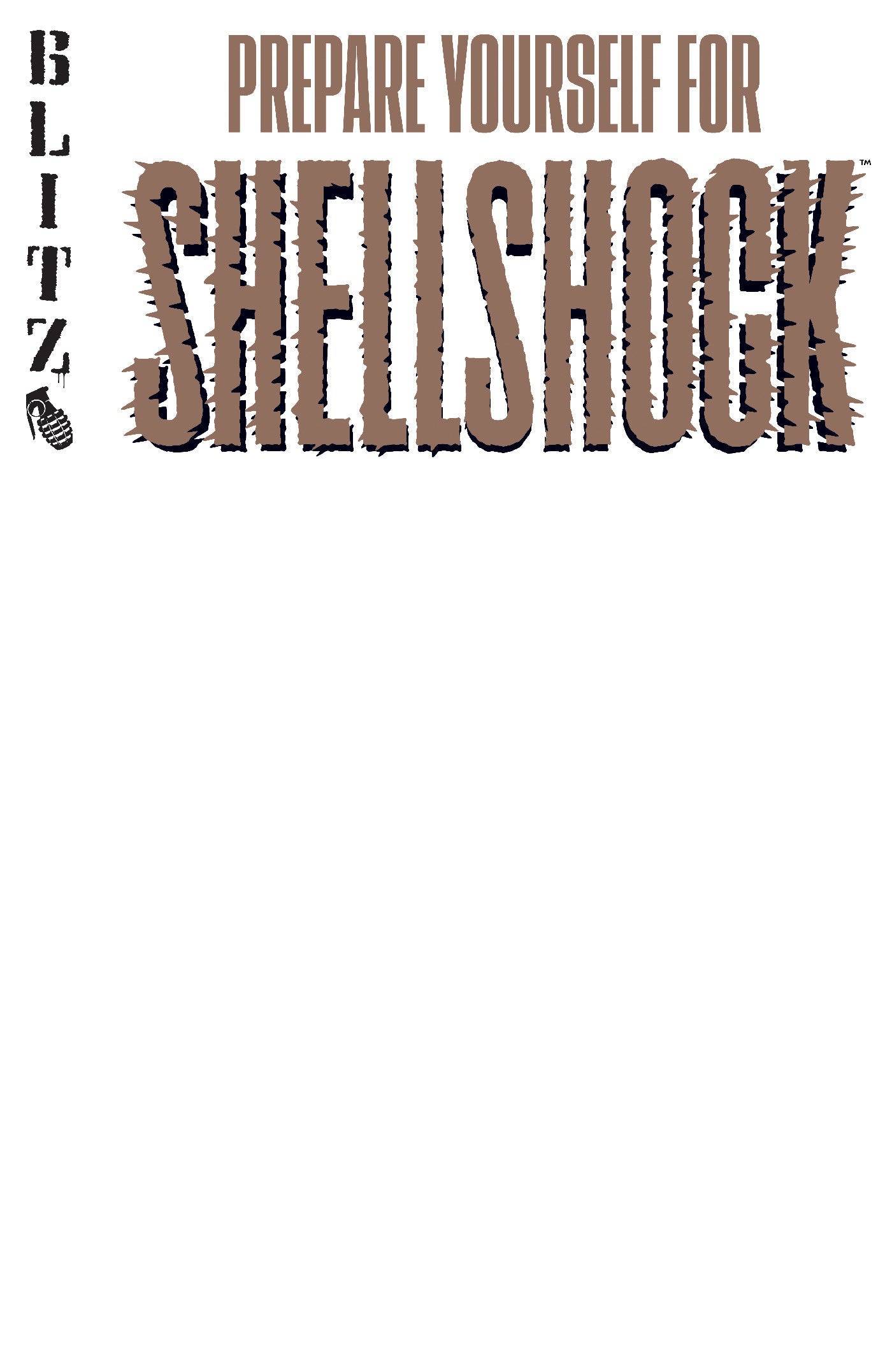 EC SHELLSHOCK #1 CVR D BLANK SKETCH