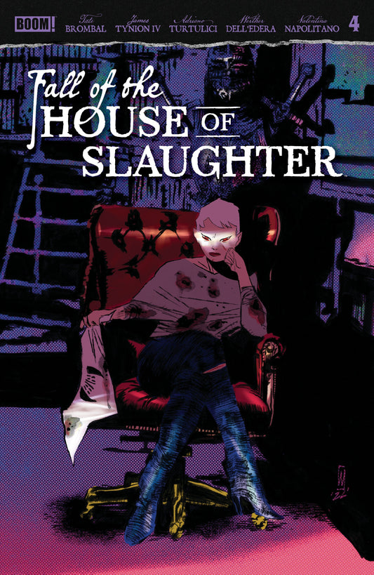 FALL OF THE HOUSE OF SLAUGHTER #4 FULL ART DELLEDERA CVR B