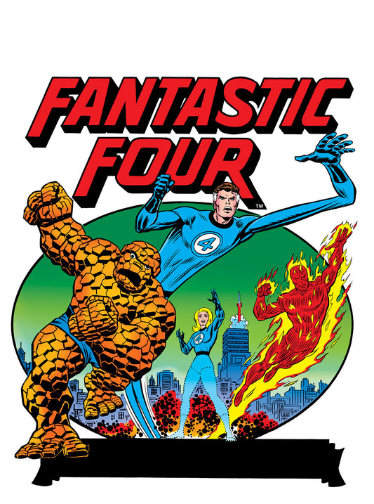 FANTASTIC FOUR 65 YEARS OF THE WORLDS GREATEST COMIC COVERS #1 JOHN ROMITA SR CVR B