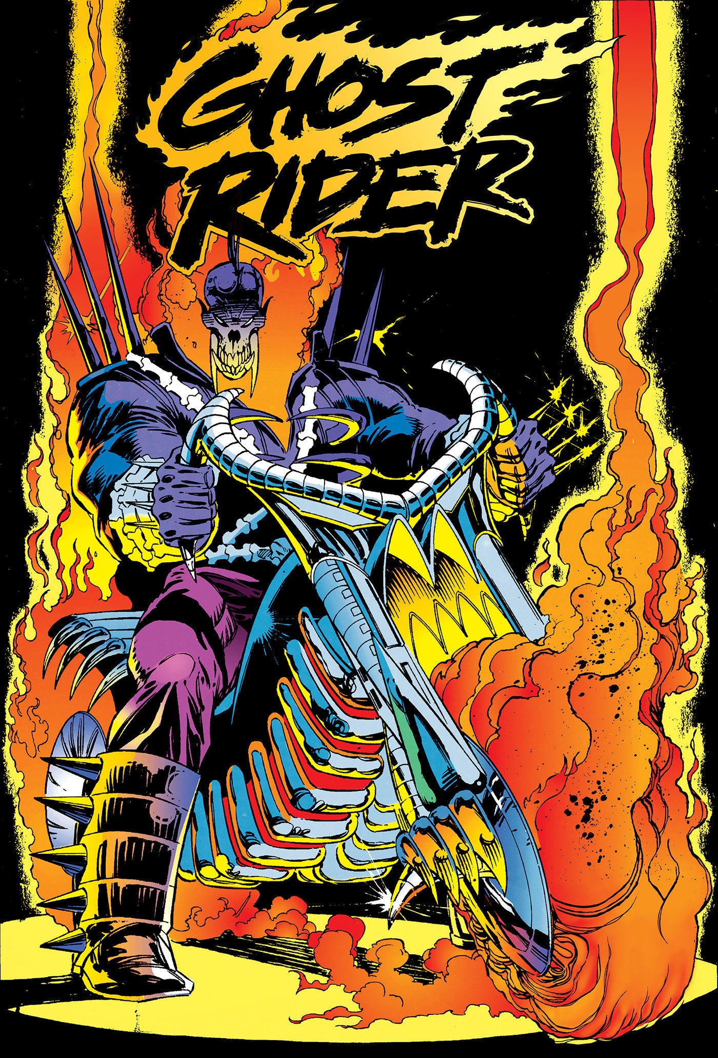 GHOST RIDER DANNY KETCH OMNIBUS VOL 3 RON GARNEY COVER DM ONLY HC