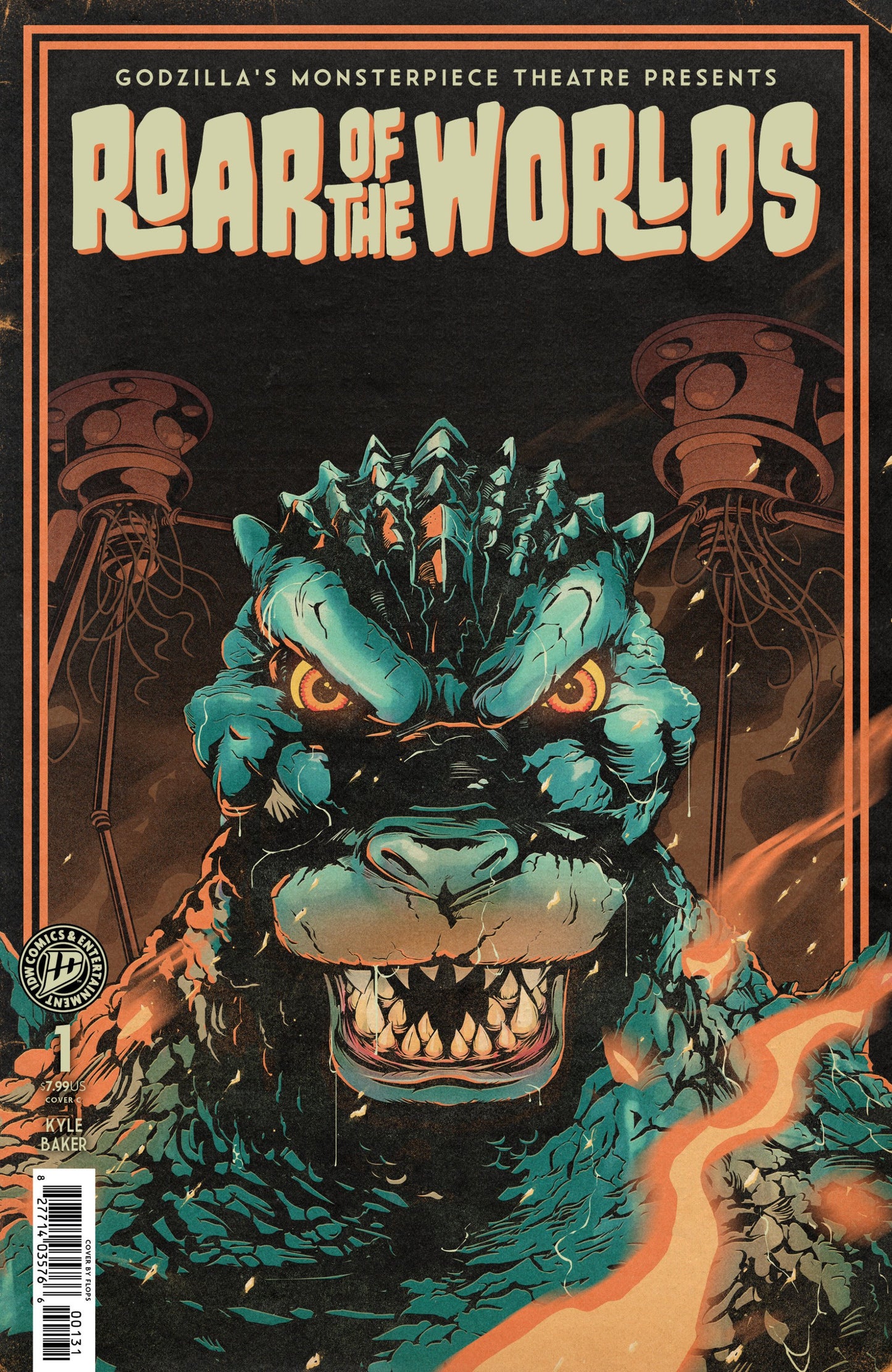 GODZILLAS MONSTERPIECE THEATRE PRESENTS ROAR OF THE WORLDS FLOPS CVR C