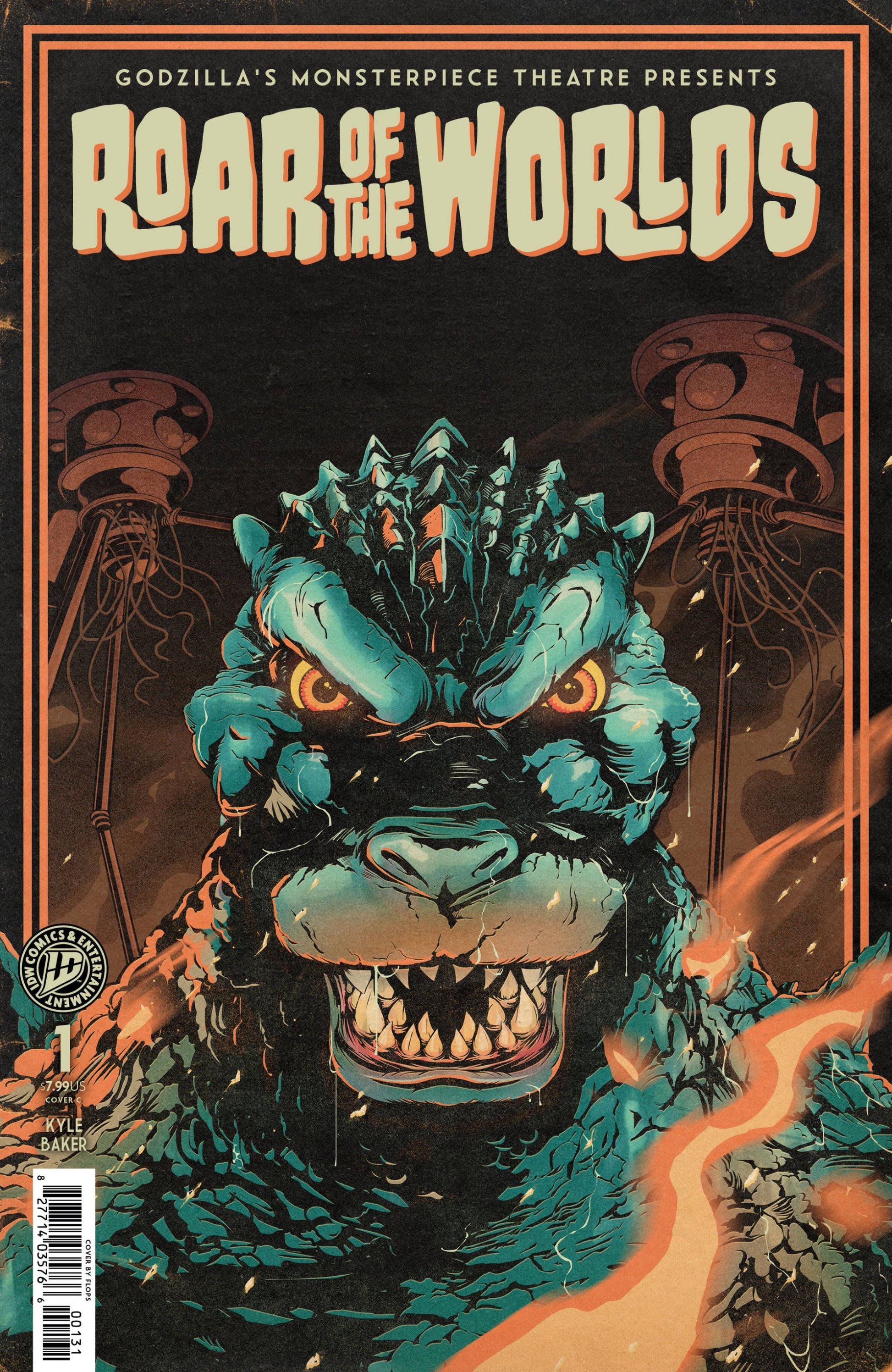 GODZILLAS MONSTERPIECE THEATRE PRESENTS ROAR OF THE WORLDS FLOPS CVR C