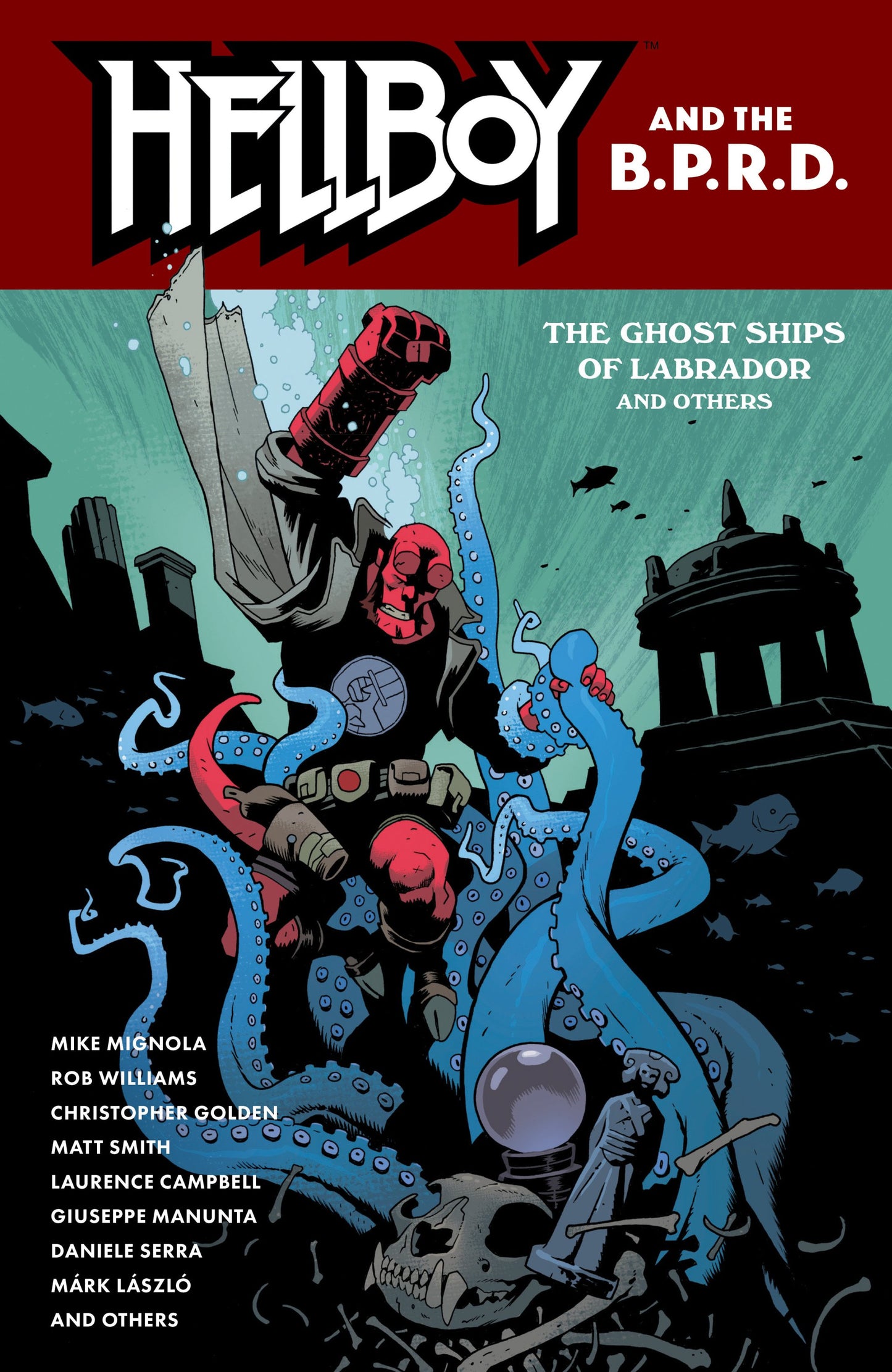 HELLBOY AND THE BPRD THE GHOST SHIPS OF LABRADOR AND OTHER STORIES TP