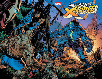 INFERNAL HULK #10 JONAS SCHARF WRAPAROUND BATTLE CVR E