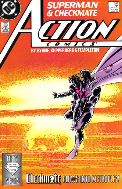 Action Comics 1938 #598 Direct ed. - back issue - $8.00