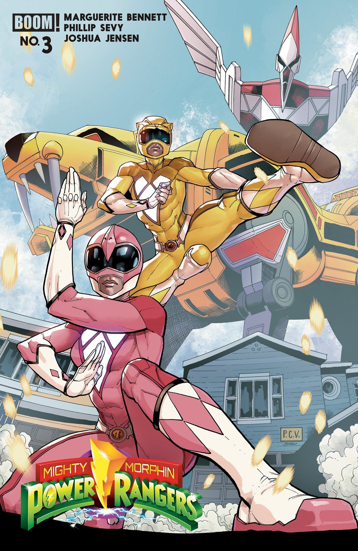 MIGHTY MORPHIN POWER RANGERS 2026 #3 SEVY CVR B
