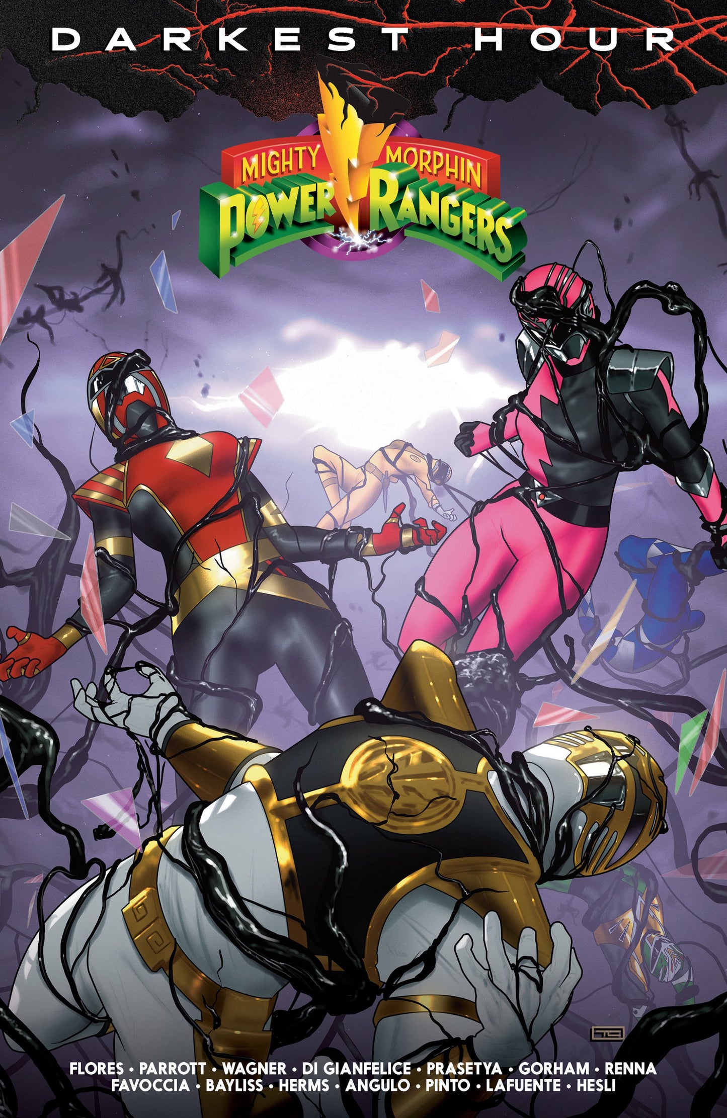 MIGHTY MORPHIN POWER RANGERS DARKEST HOUR TP