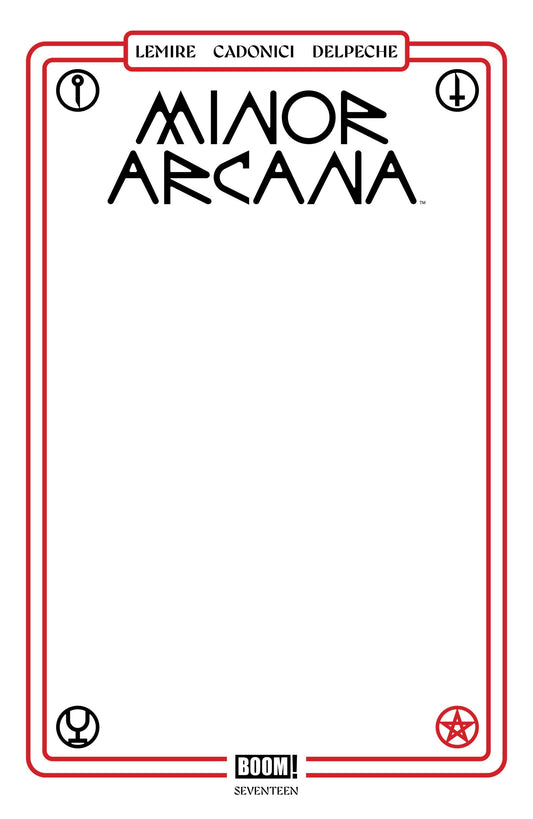 MINOR ARCANA #17 BLANK SKETCH CVR C