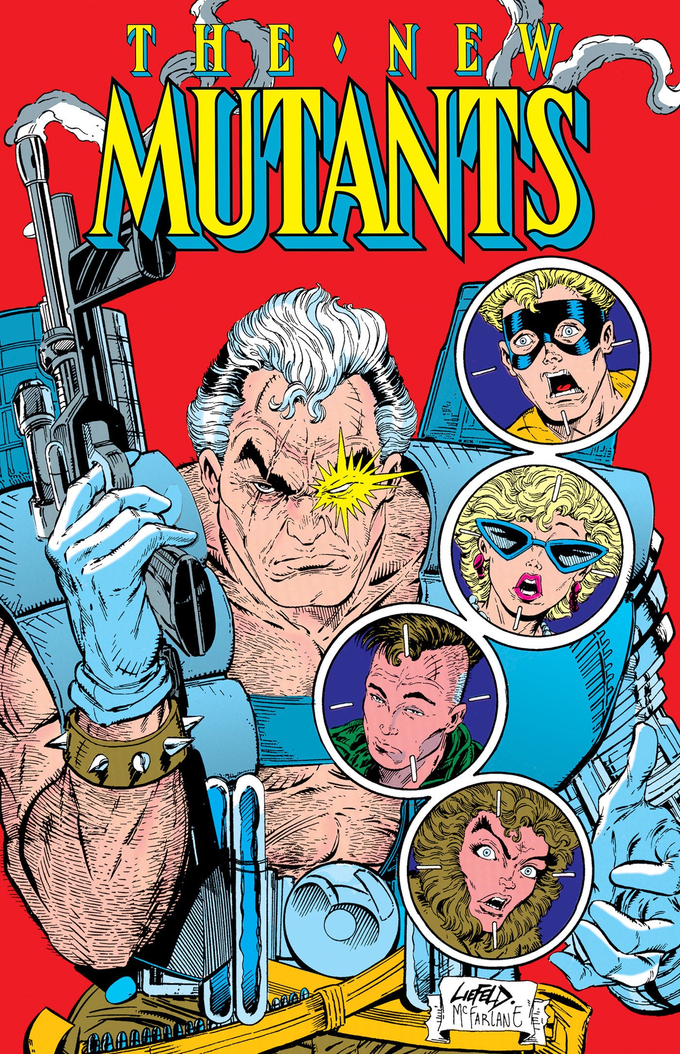 NEW MUTANTS OMNIBUS VOL 4 ROB LIEFELD CABLE COVER HC