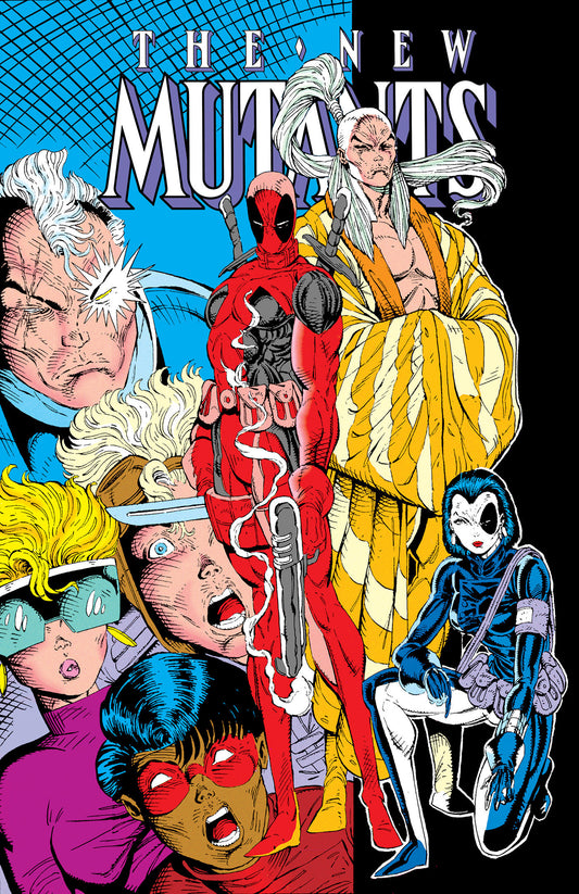 NEW MUTANTS OMNIBUS VOL 4 ROB LIEFELD DEADPOOL COVER DM ONLY HC
