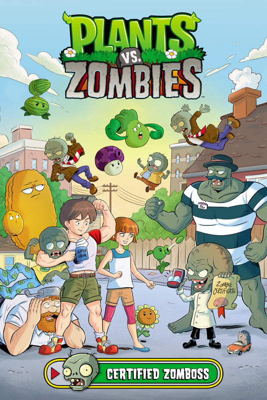 PLANTS VS ZOMBIES VOLUME 26 CERTIFIED ZOMBOSS HC