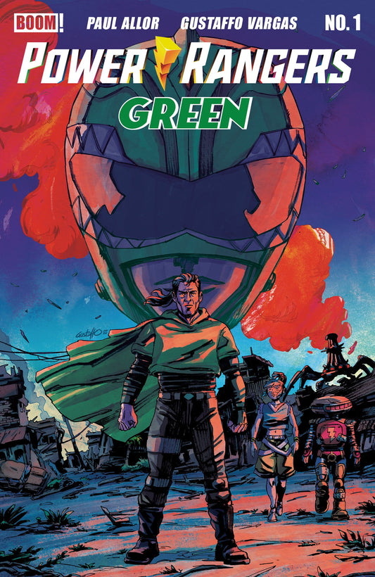 POWER RANGERS GREEN #1 VARGAS CVR B