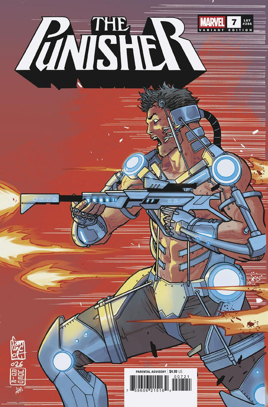 PUNISHER #7 GIUSEPPE CAMUNCOLI 2-PART CONNECTING CVR B