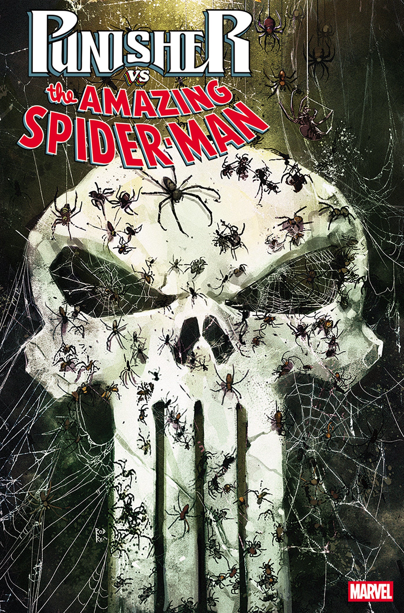 PUNISHER VS SPIDER-MAN #2 ROD REIS CVR B