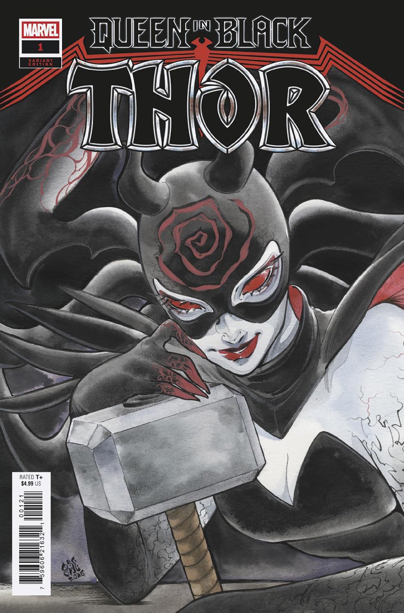 QUEEN IN BLACK THOR #1 PEACH MOMOKO CVR B - QUEEN IN BLACK