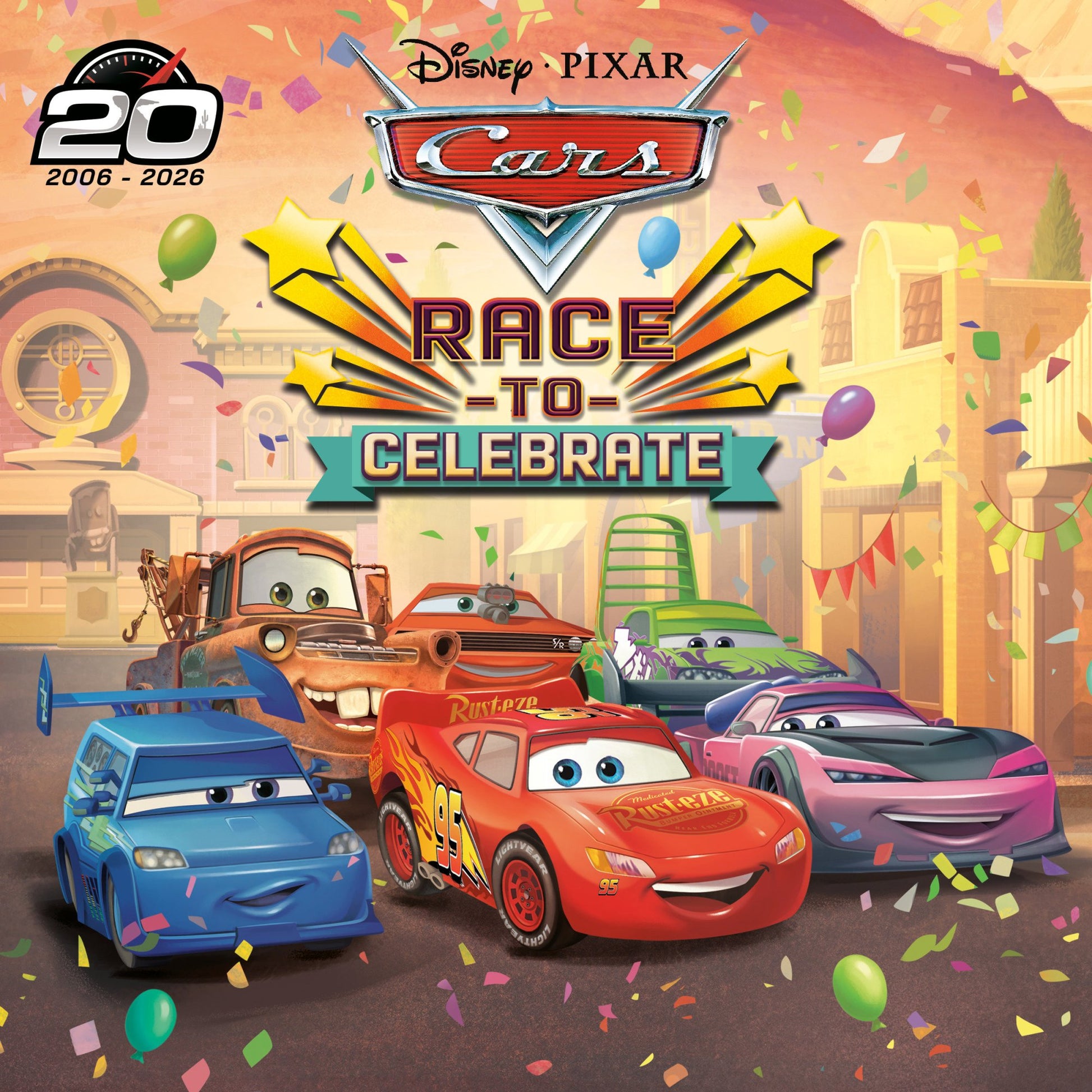 RACE TO CELEBRATE DISNEY PIXARS CARS TP