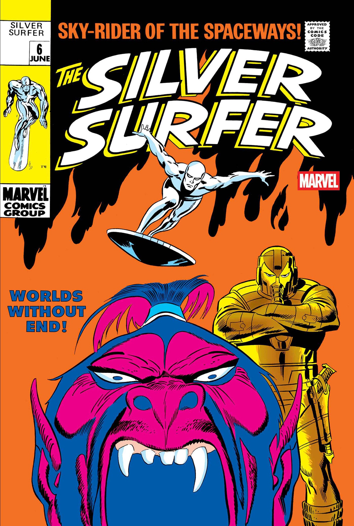 SILVER SURFER #6 FACSIMILE EDITION CVR A