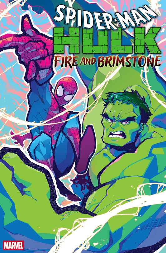 SPIDER-MAN HULK FIRE AND BRIMSTONE #1 ROSE BESCH CVR G