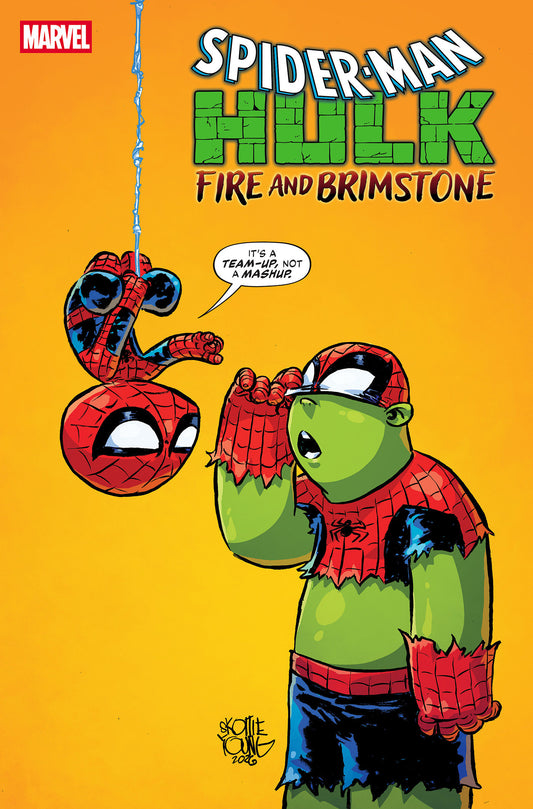 SPIDER-MAN HULK FIRE AND BRIMSTONE #1 SKOTTIE YOUNG CVR C