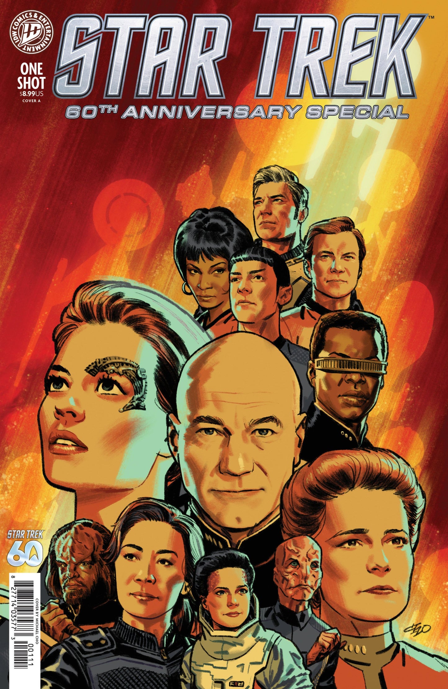 STAR TREK 60TH ANNIVERSARY SPECIAL CHO CVR A