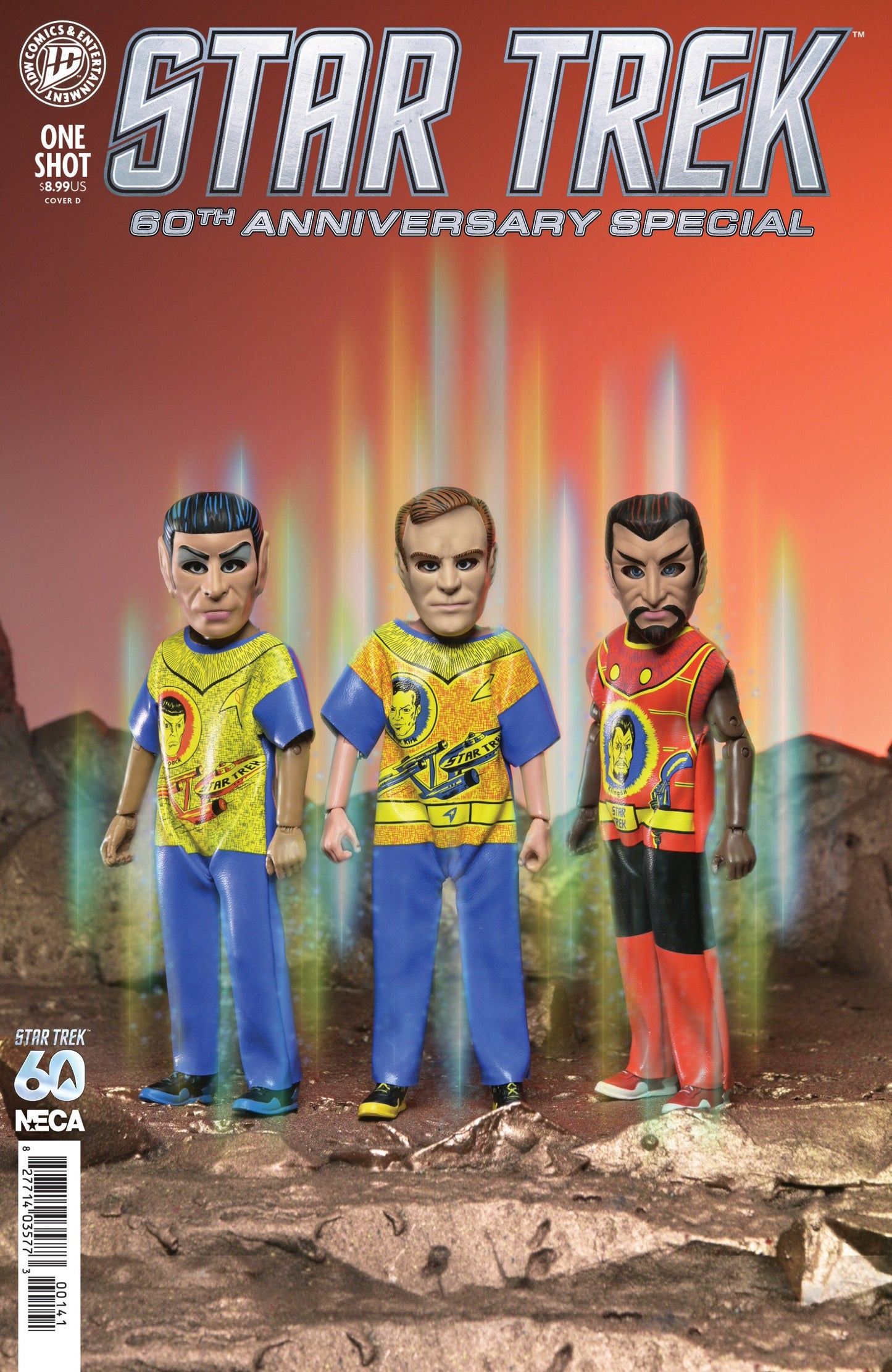 STAR TREK 60TH ANNIVERSARY SPECIAL NECA VAR CVR D