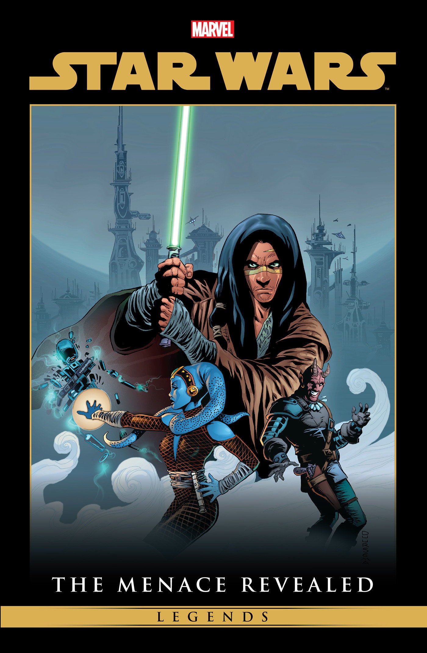 STAR WARS LEGENDS THE MENACE REVEALED OMNIBUS VOL 1 JAN DUURSEMA COVER HC