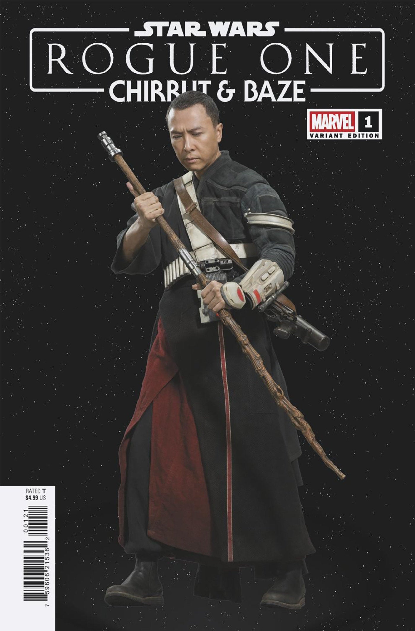 STAR WARS ROGUE ONE - CHIRRUT AND BAZE #1 PHOTO CVR B