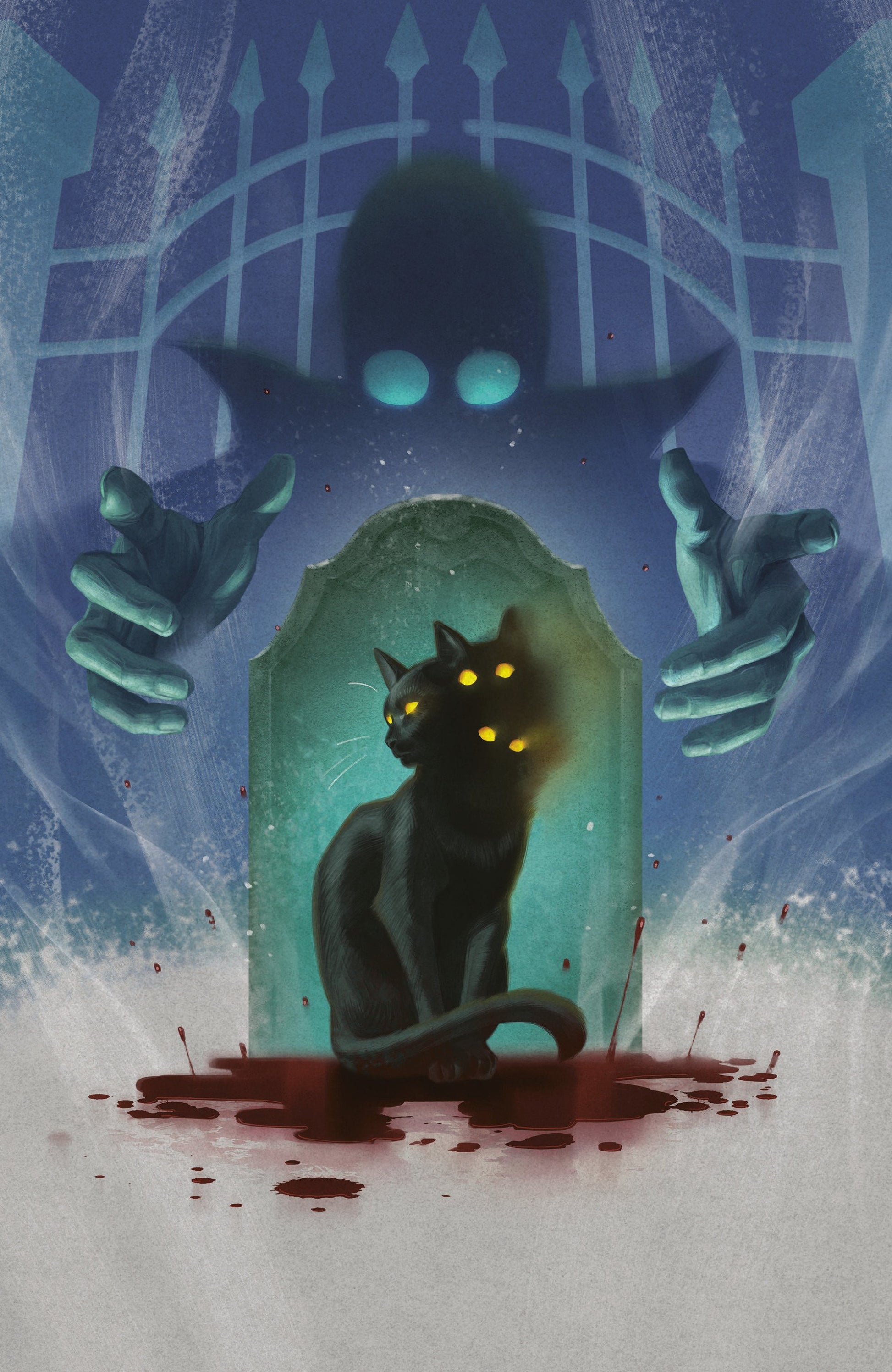 STUFF OF NIGHTMARES THE CAT IN THE COFFIN #1 MURAKAMI CVR B