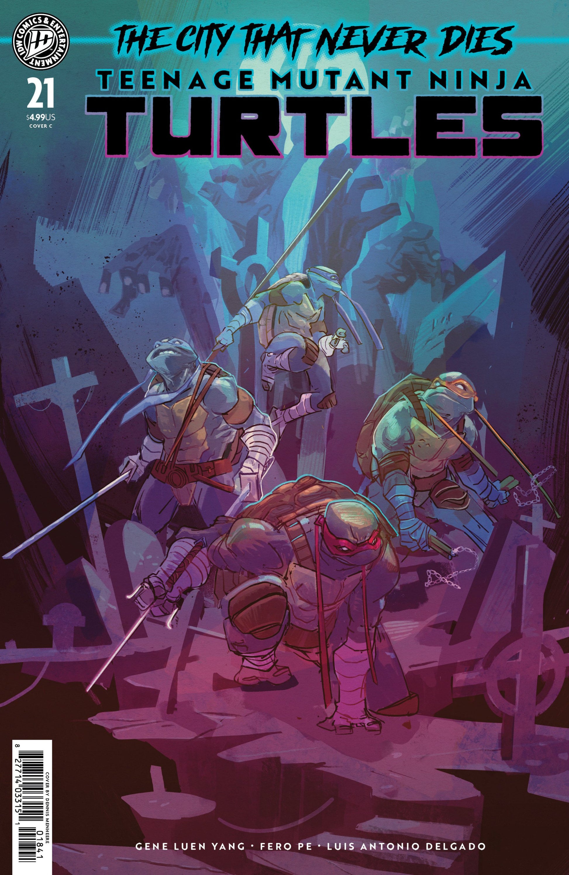 TEENAGE MUTANT NINJA TURTLES #21 MENHEERE CVR C