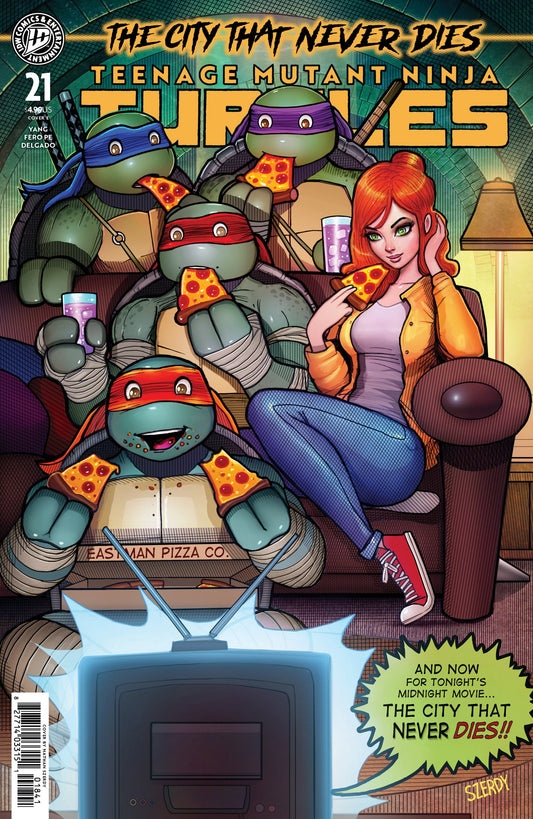TEENAGE MUTANT NINJA TURTLES #21 SZERDY CVR G