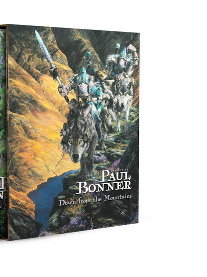 THE ART OF PAUL BONNER DOWN FROM THE MOUNTAINS HC