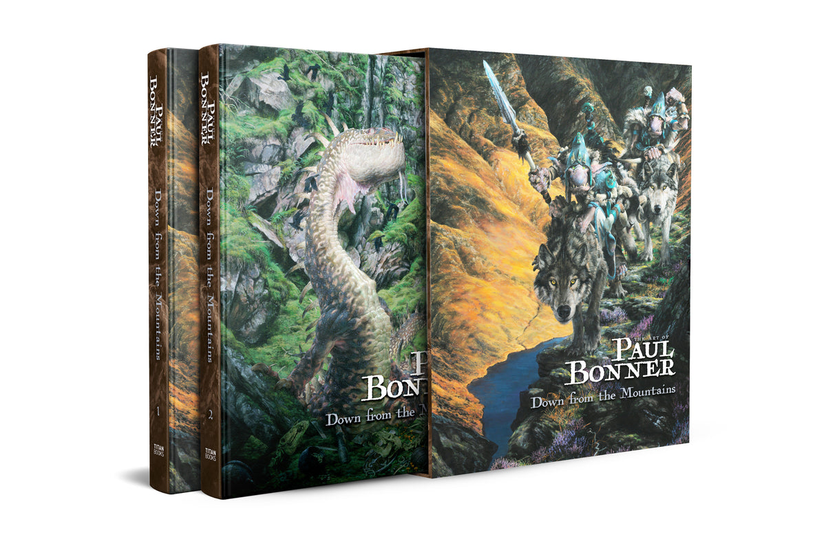 THE ART OF PAUL BONNER DOWN FROM THE MOUNTAINS HC