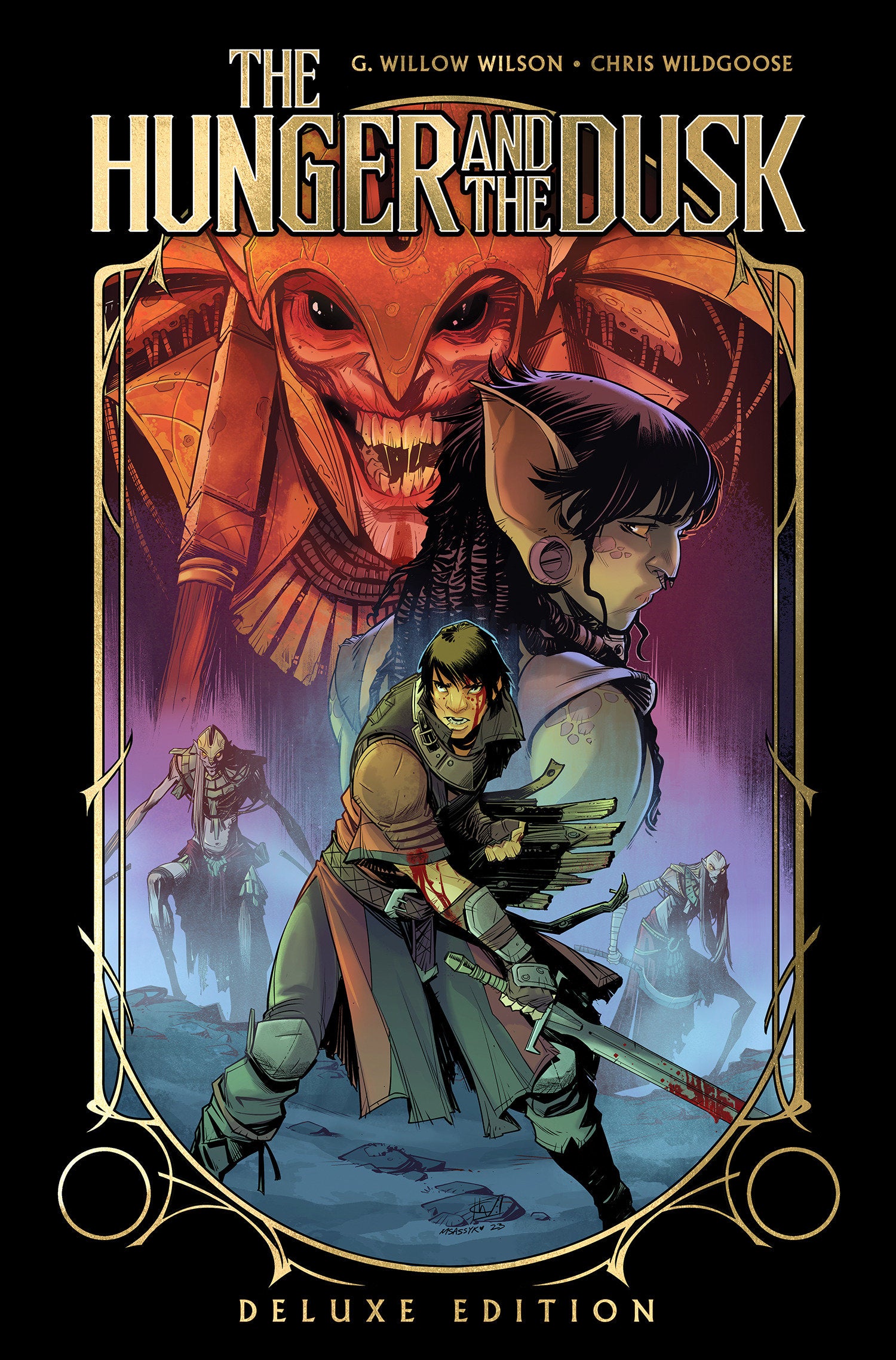 THE HUNGER AND THE DUSK BOOK 01 HC - DELUXE EDITION