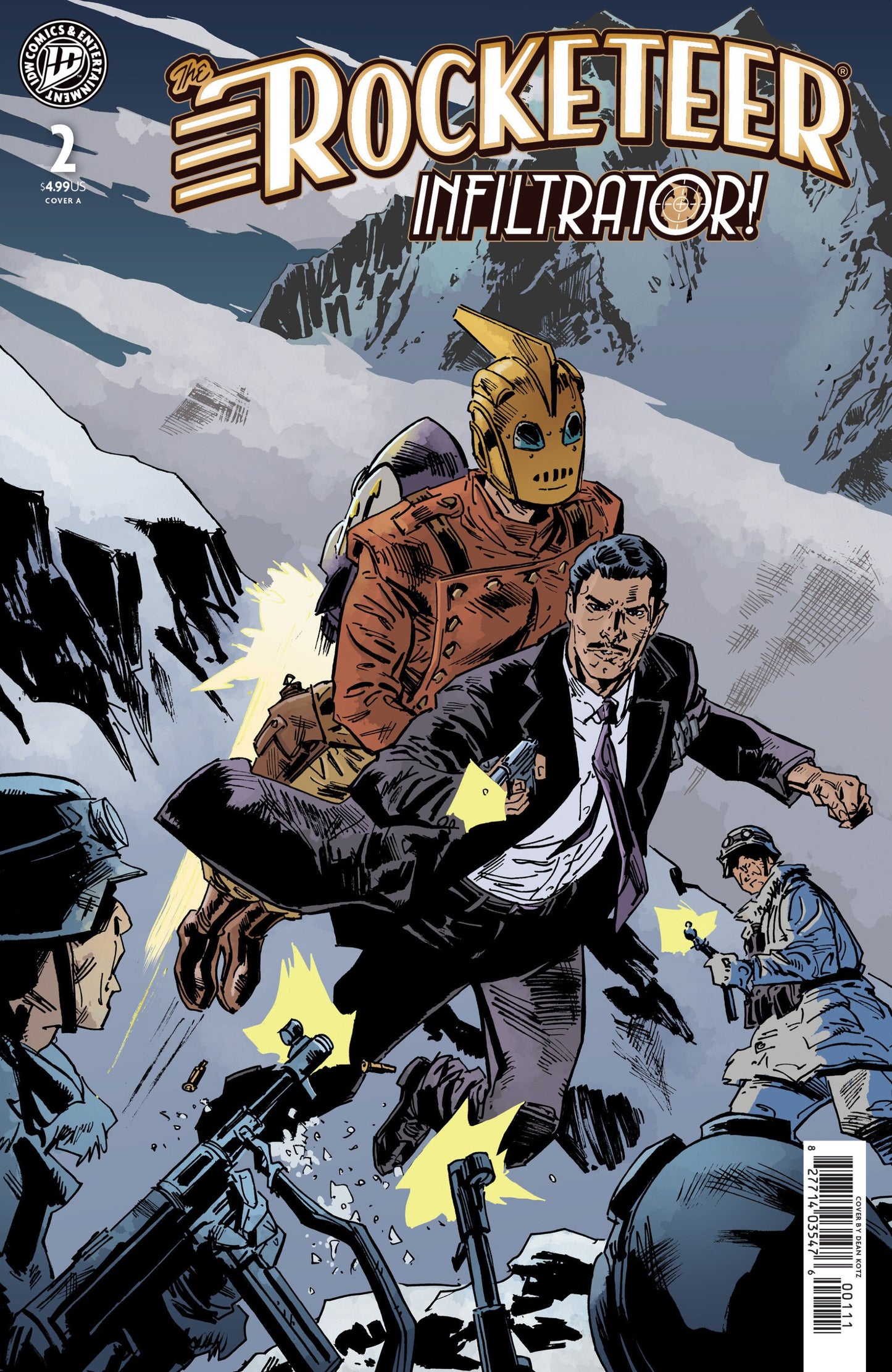 THE ROCKETEER INFILTRATOR #2 KOTZ CVR A