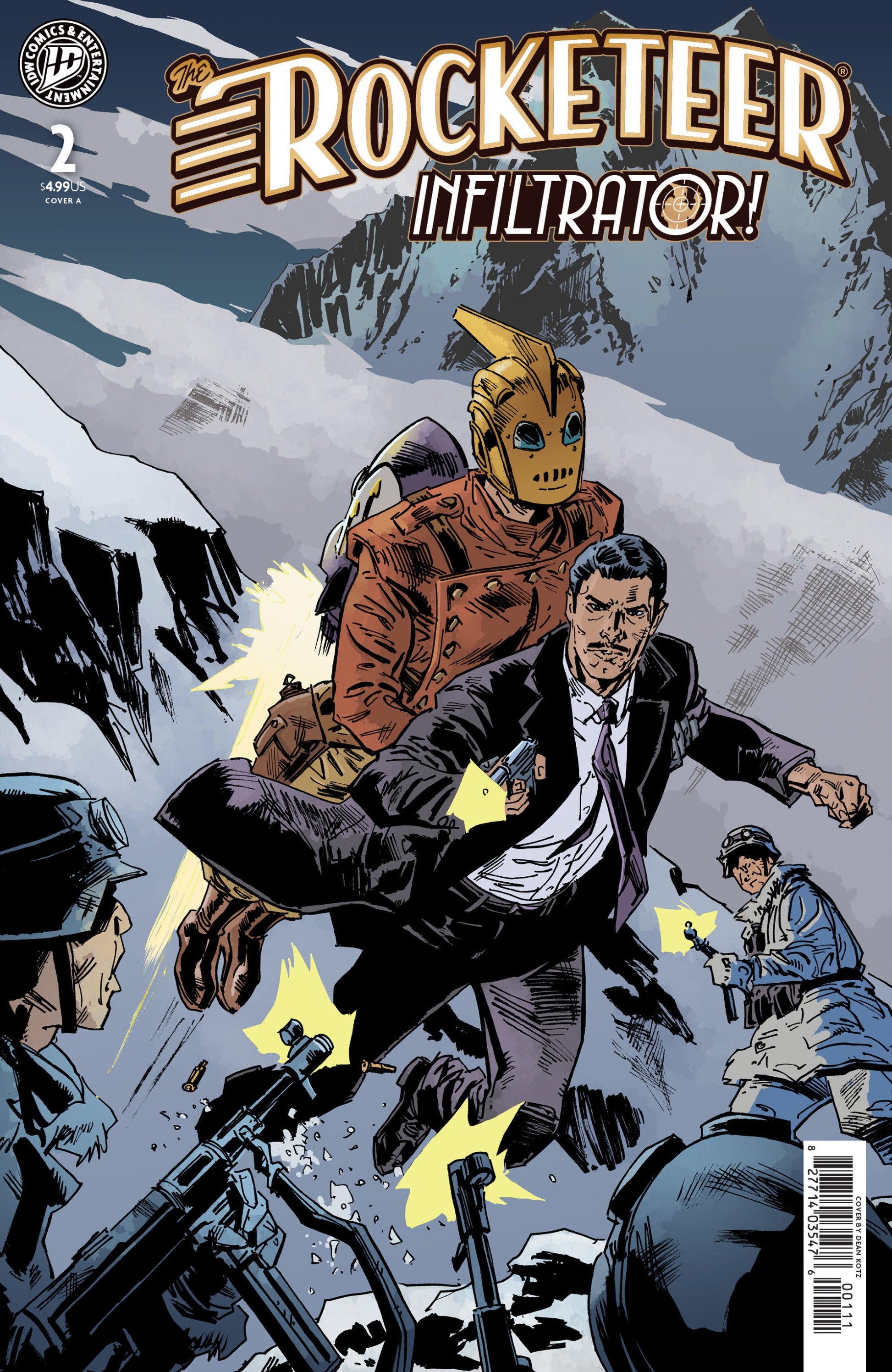 THE ROCKETEER INFILTRATOR #2 KOTZ CVR A