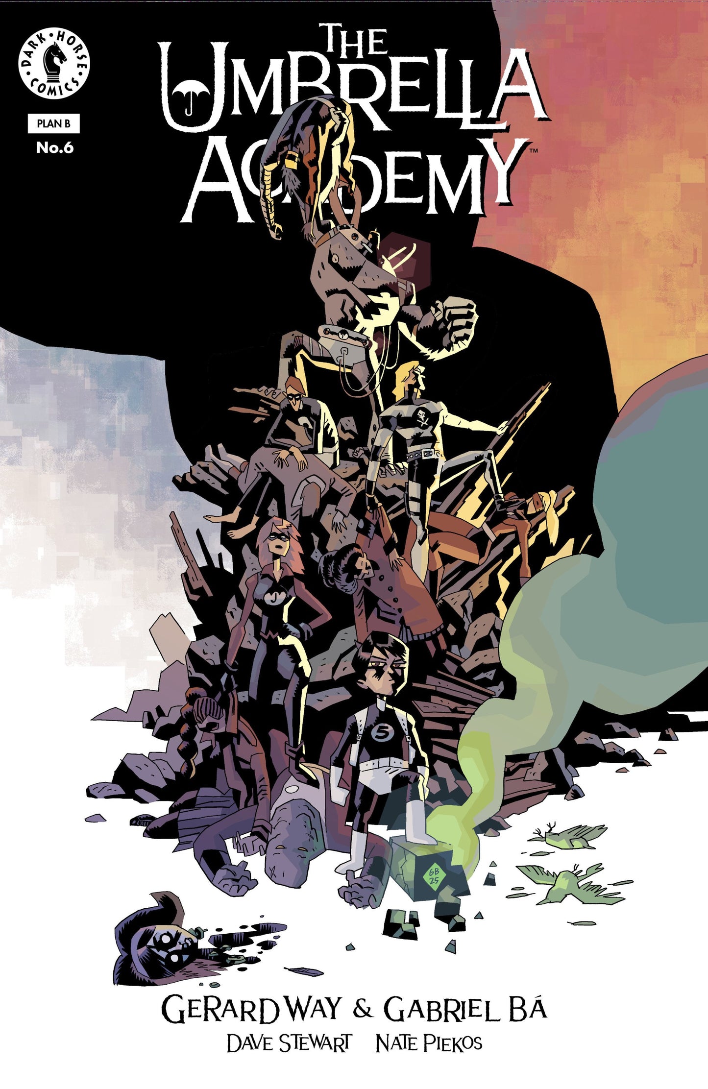 THE UMBRELLA ACADEMY PLAN B #6 CVR A GABRIEL B