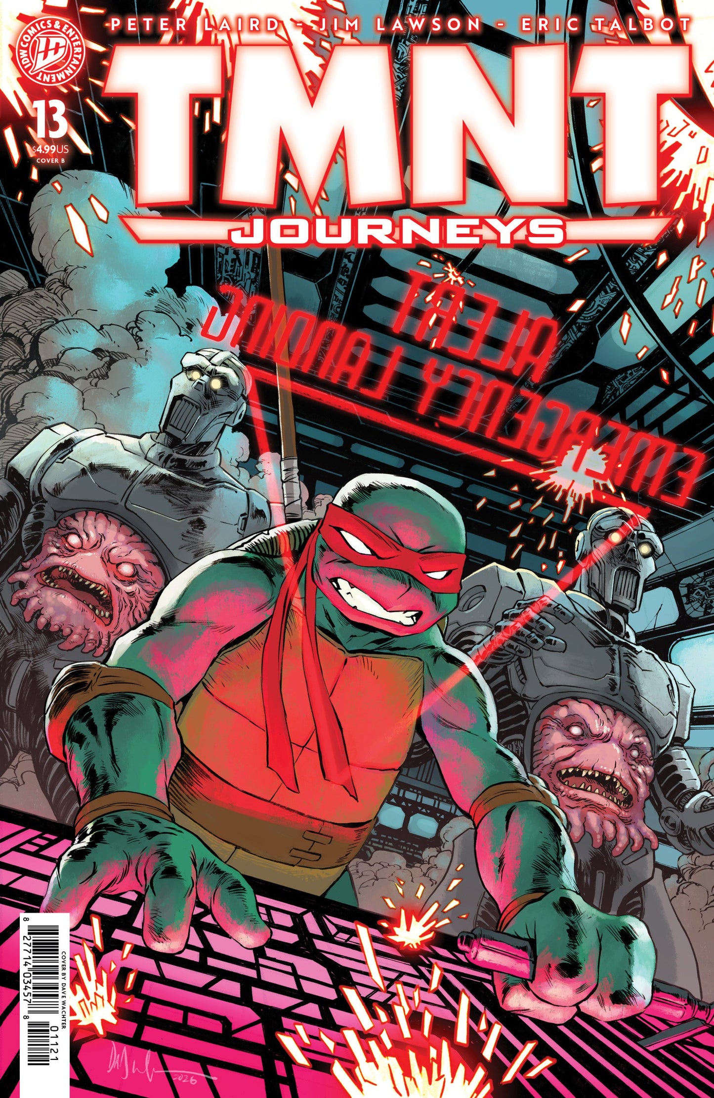 TMNT JOURNEYS #13 WACHTER CVR B