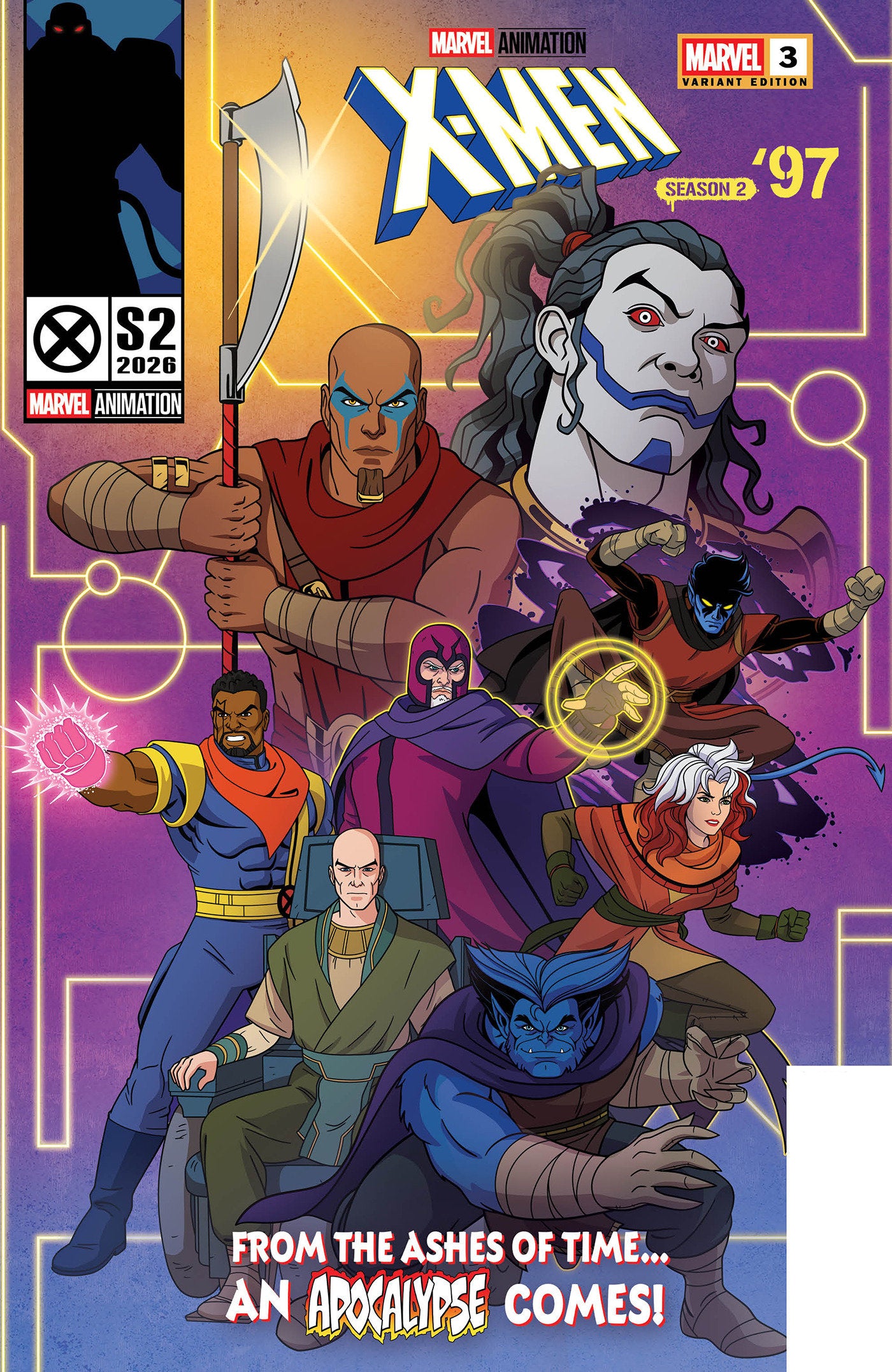 X-MEN 97 SEASON TWO #3 ADAM STAFFORD CVR C
