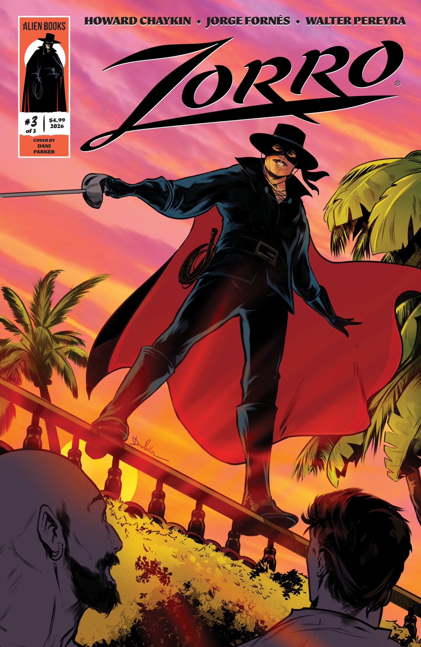 ZORRO #3 PARKER CVR B
