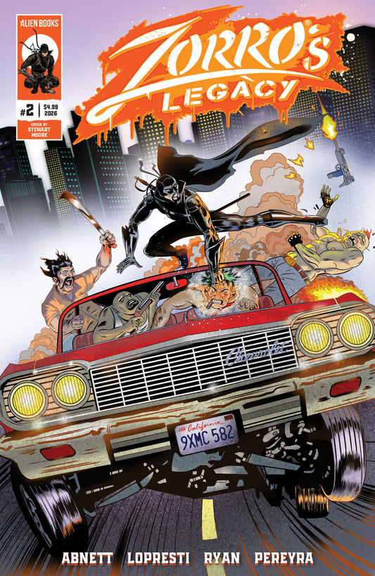 ZORROS LEGACY #2 MOORE CVR B