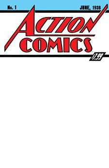 ACTION COMICS #1 FACSIMILE EDITION CVR B BLANK CARD STOCK 2026