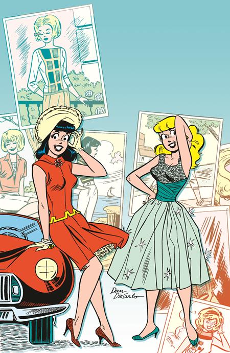 ARCHIE COMICS 85TH ANNIVERSARY PRESENTS BETTY & VERONICA FASHION PAGES ONE-SHOT CVR D DAN DECARLO FOIL FULL ART