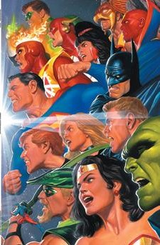AVENGERS JLA #4 FACSIMILE EDITION CVR B ALEX ROSS DC MARVEL CONNECTING