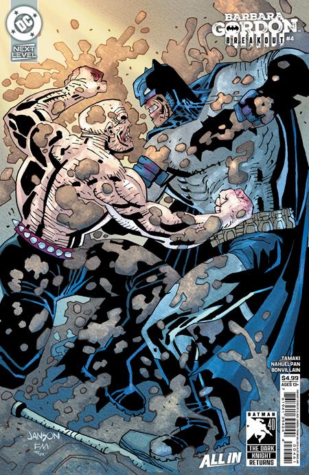 BARBARA GORDON BREAKOUT #4 CVR F KLAUS JANSON & FRANK MILLER DARK KNIGHT RETURNS 40TH ANNIVERSARY CARD STOCK