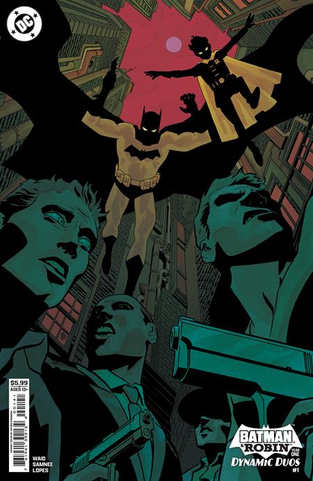 BATMAN & ROBIN YEAR ONE DYNAMIC DUOS #1 CVR D HAYDEN SHERMAN CARD STOCK (OF 12)
