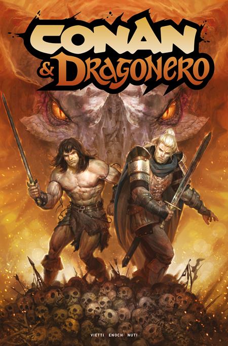 CONAN AND DRAGONERO #4 CVR B PAOLO BARBIERI (OF 7)