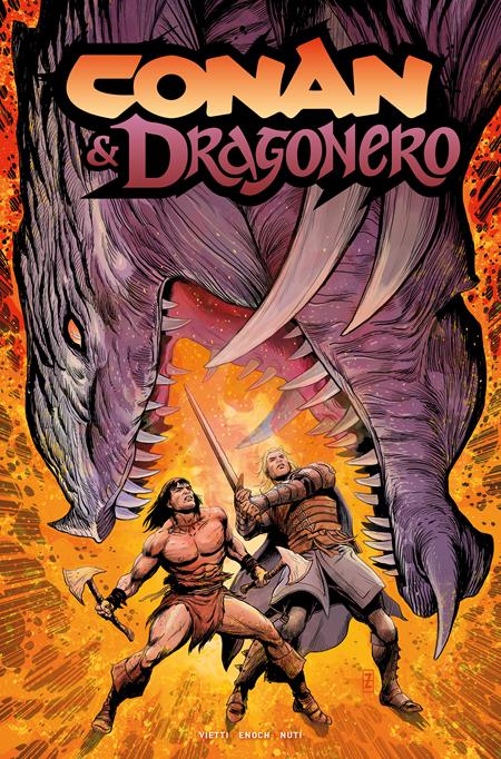 CONAN AND DRAGONERO #4 CVR D PATCH ZIRCHER FOIL (OF 7)